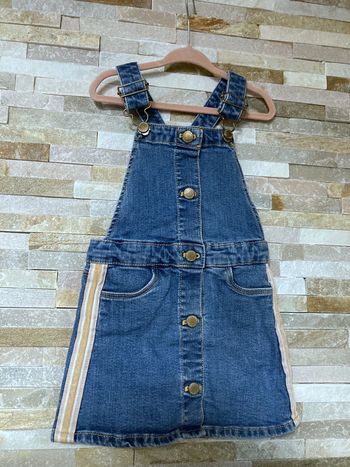 4ans robe jeans vertbaudet