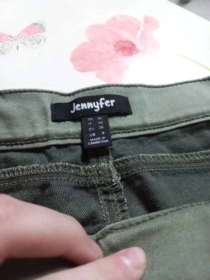Pantalon kaki Jennyfer - photo numéro 3