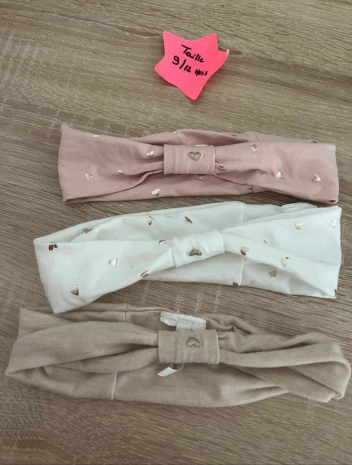 Lot de 3 bandeaux