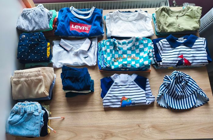 Lot vêtements été garçon 6 mois