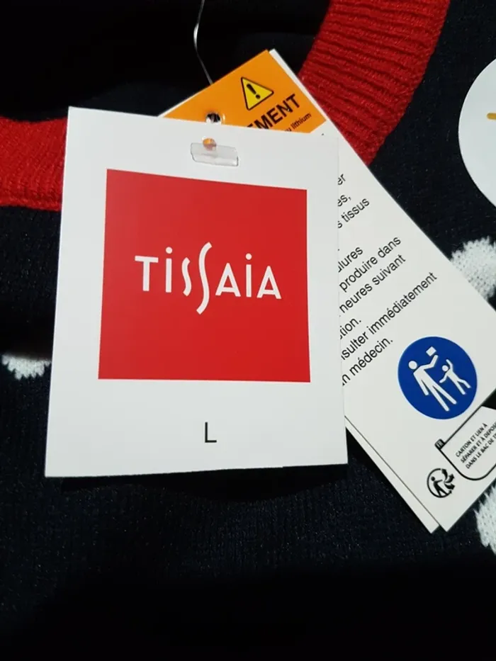 Pull de noël lumineux L tissaia - photo numéro 4