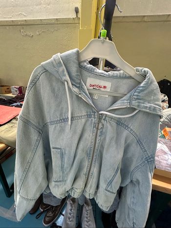 veste courte en jeans