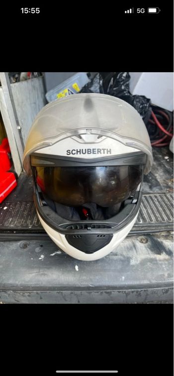 Casque moto Schubert C3 pro blanc 