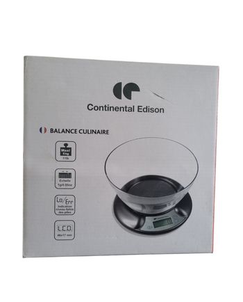 Balance culinaire Continental Edison