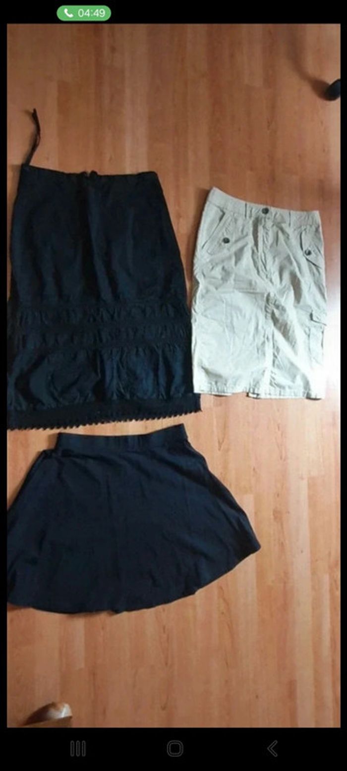 Lot de 3 jupes tailles 38