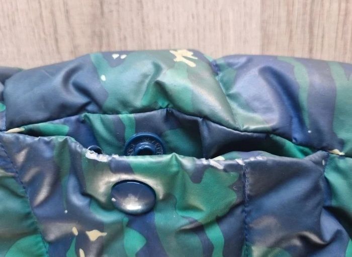 Manteau Doudoune Adidas Camouflage Enfant 2-3 ans Capuche Blouson Tres bonne etat - photo numéro 5