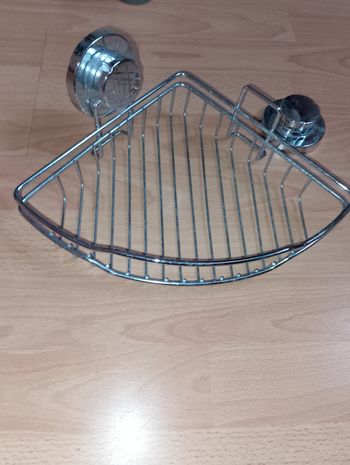 Étagère d'angle pour douche où baignoire 
 
