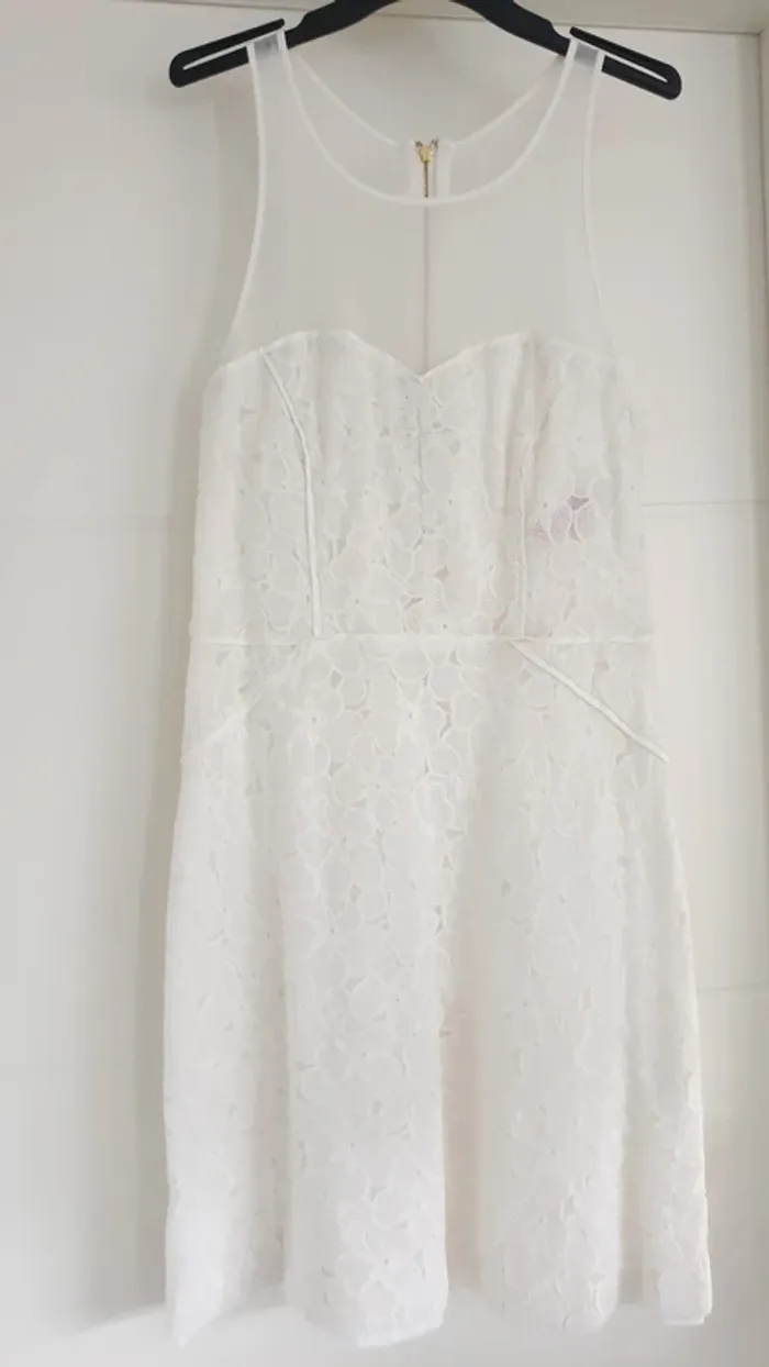 Robe chic, blanc , taille S, Derhy - photo numéro 3