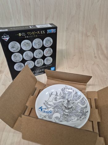 Mini assiette One Piece Ichibankuji "One Piece EX" : Kaido.