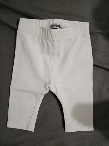 Legging blanc _ 3 mois