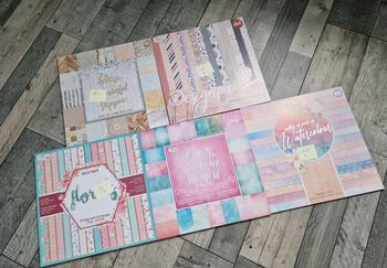 Lot de blocs scrapbooking