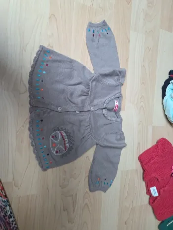 Gilet 6mois fille DPAM