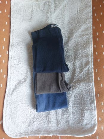 Lot 3 leggings 6mois