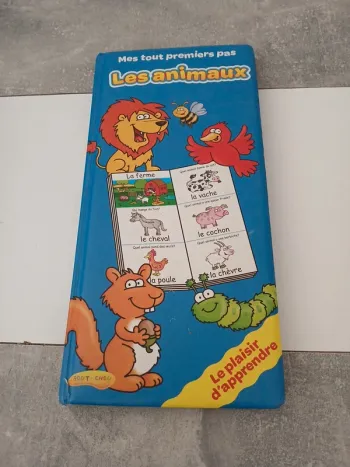 Livre mes tout premiers pas les animaux