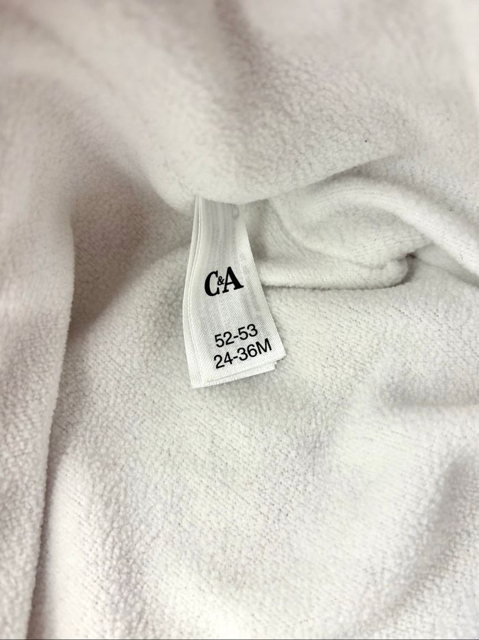 Cagoule rose tricotée avec oreilles – C&A – 23/36 mois - photo numéro 3