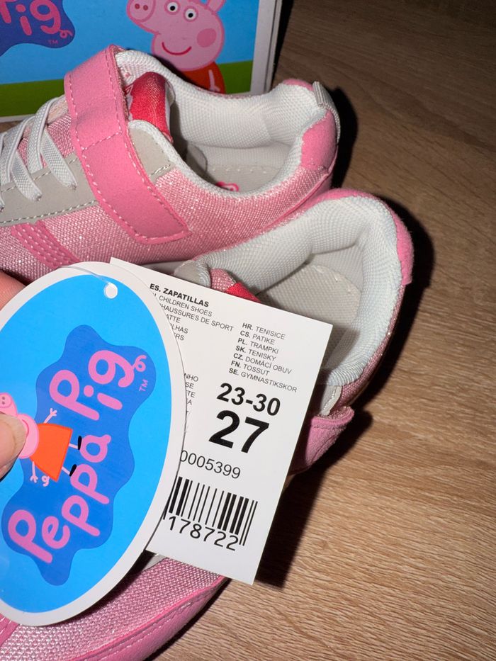 Basket peppa pig à paillettes - photo numéro 4