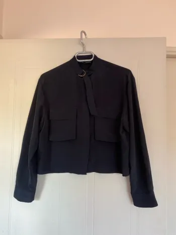 Chemisier bleu marine Zara taille S
