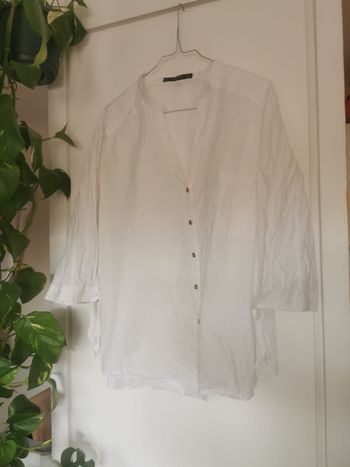 Chemisier blanc Zara
