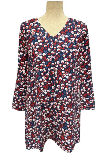 Tunique By One motif floral femme Taille M/L Neuf