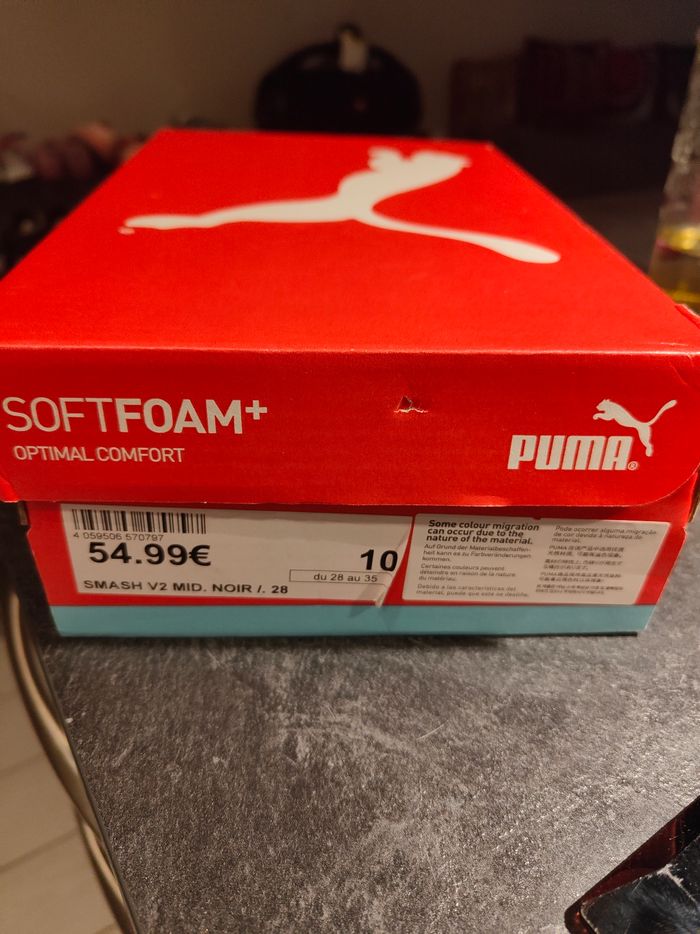 PUMA Smash v2 cm28 noir
