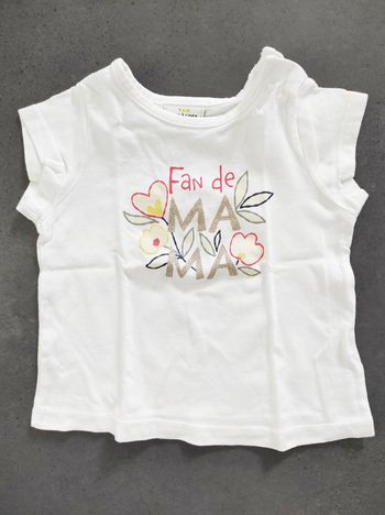 Tee-shirt bébé fille Tape à l'oeil