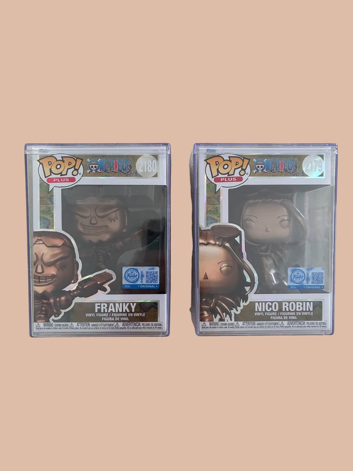 ⚓ Duo Collector One Piece : Nico Robin & Franky (Bronze Statue) ✨