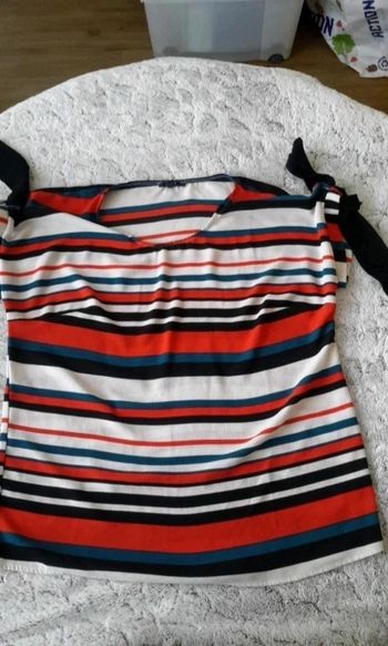 Haut à rayures Kiabi Taille L