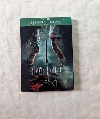 Blu-ray DVD Harry Potter et les Reliques de la Mort Partie 2 Ultimate Edition Steelbook