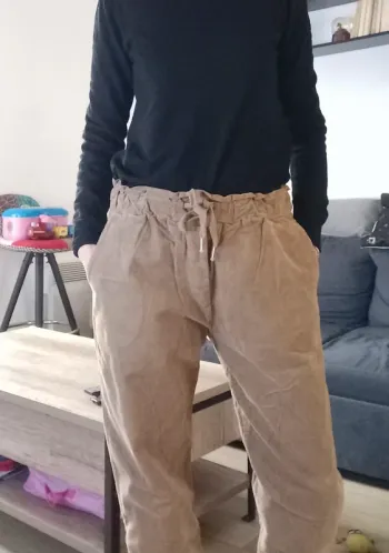 Pantalon en velours L/XL
