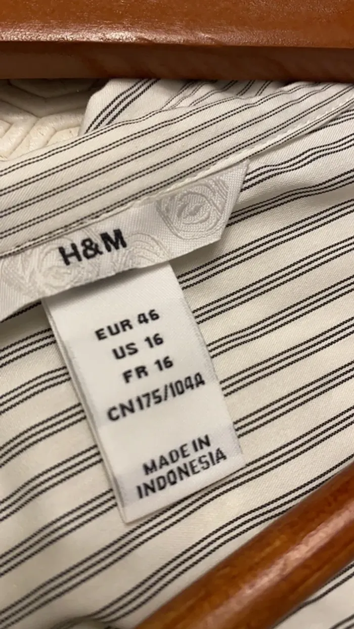 Chemise à rayures H&M - photo numéro 3