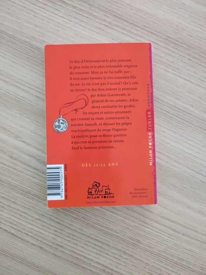 Livre la prisonnière des deux royaumes - photo numéro 2