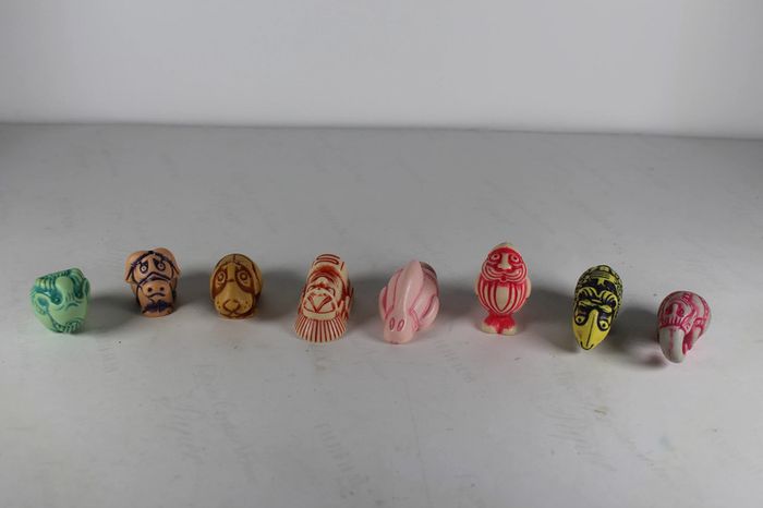 Kinder Totem Lot de 8 fêves