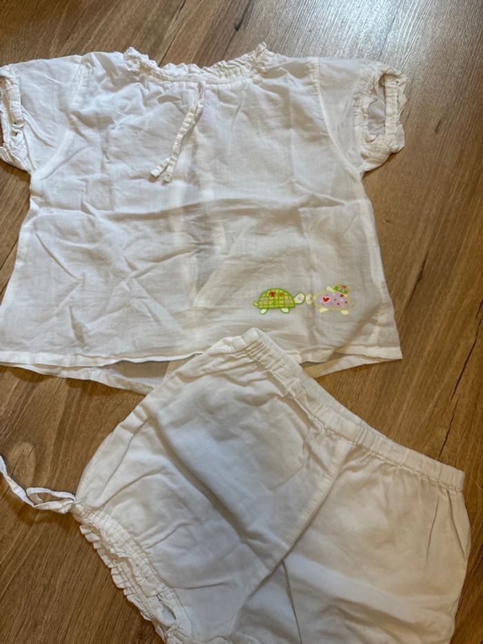 Pyjama été deux pièces léger 18 mois