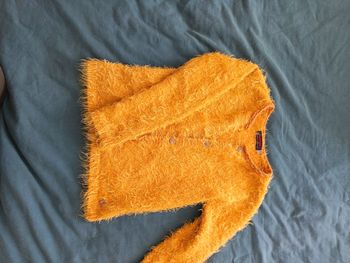 Gillet jaune moutarde