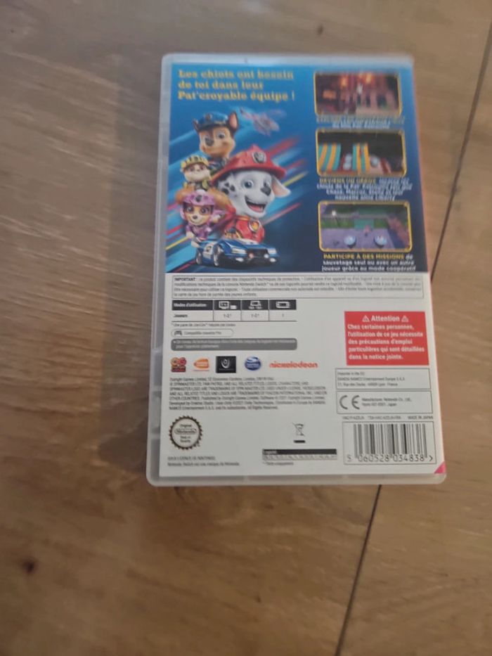 paw patrol a la rescousse d'aventure city Nintendo switch - photo numéro 3