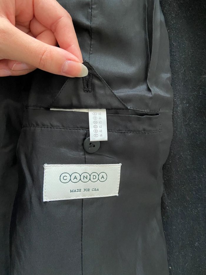 Magnifique manteau noir / Taille 42 - photo numéro 9