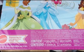 Calendrier avent princesse