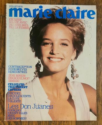 Ancien magazine marie claire 1984 Vintage