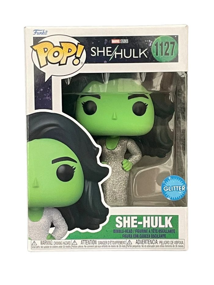 Figurine Funko Pop Marvel Studios She Hulk Glitter 1127 neuf