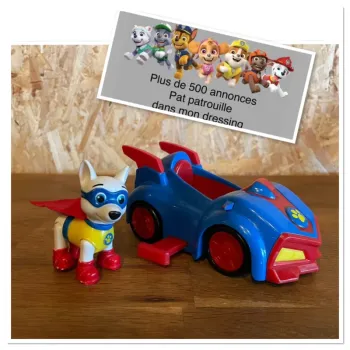 Idée cadeau 🎁 Jouet figurine Apolo avec son Véhicule de la Pat Patrouille