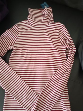 Sous pull col roulé 14 ans fille neuf