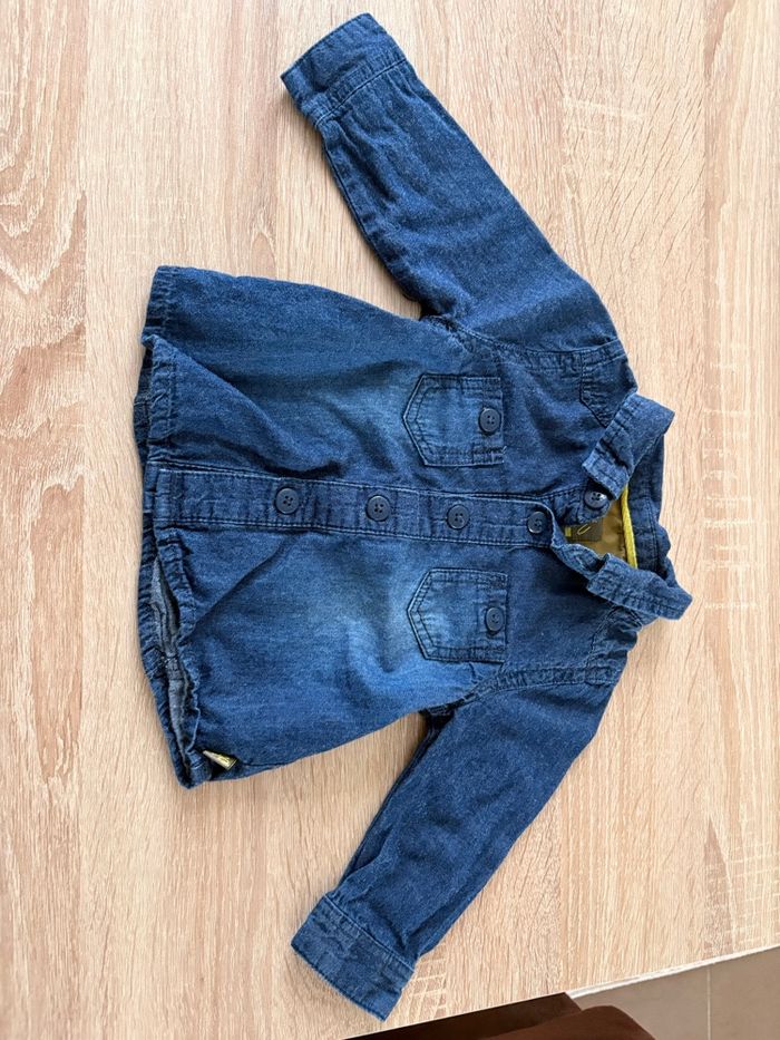 Chemisette couleur jean - photo numéro 2