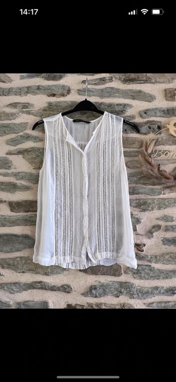Débardeur taille M zara