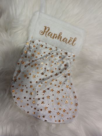 Chaussette de Noël personnalisée Raphaël