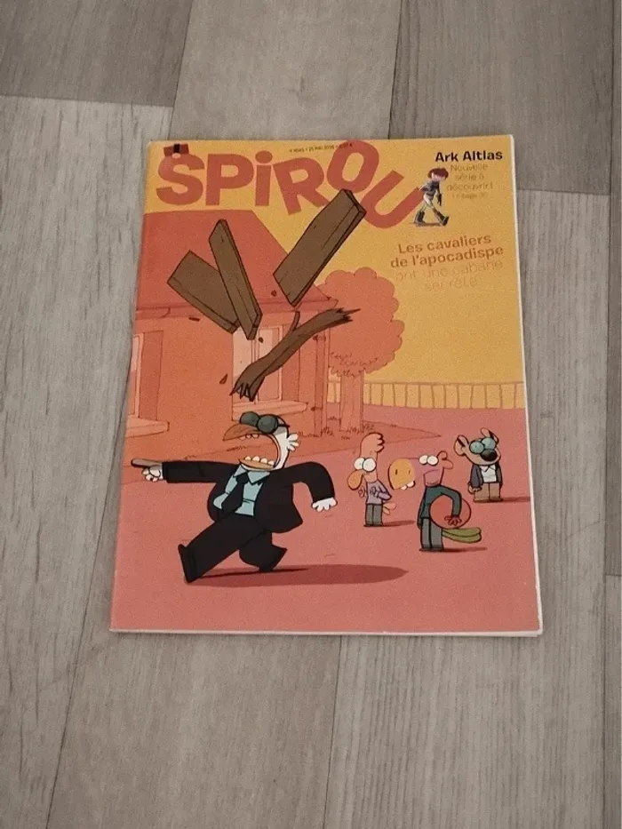Lot de 10 BD magazines SPIROU année 2025 L088 - photo numéro 5