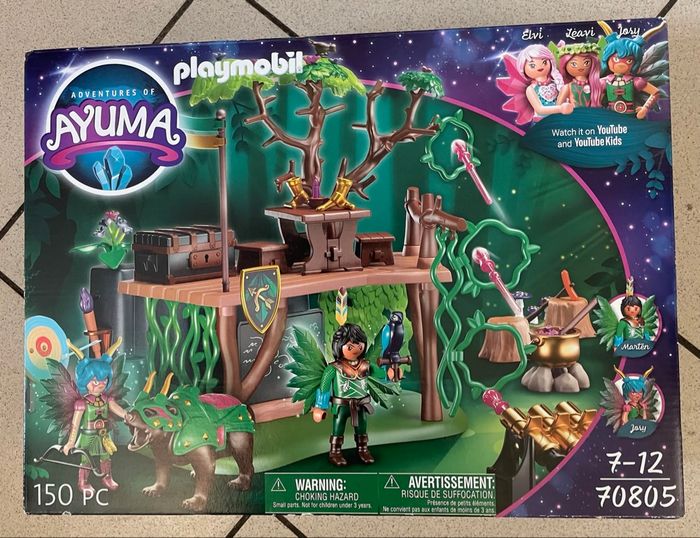 Playmobil 70805 Ayuma Camp d’entraînement des fées