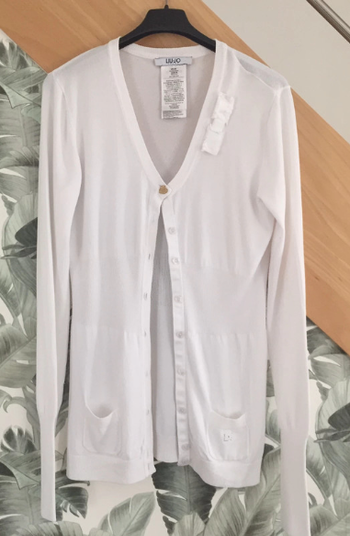Gilet blanc liu jo