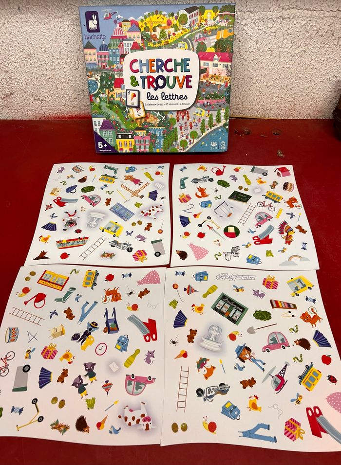 Cherche et trouve les lettres Hachette - photo numéro 4