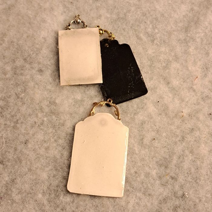 Lot de pendentif en résine vintage - photo numéro 7