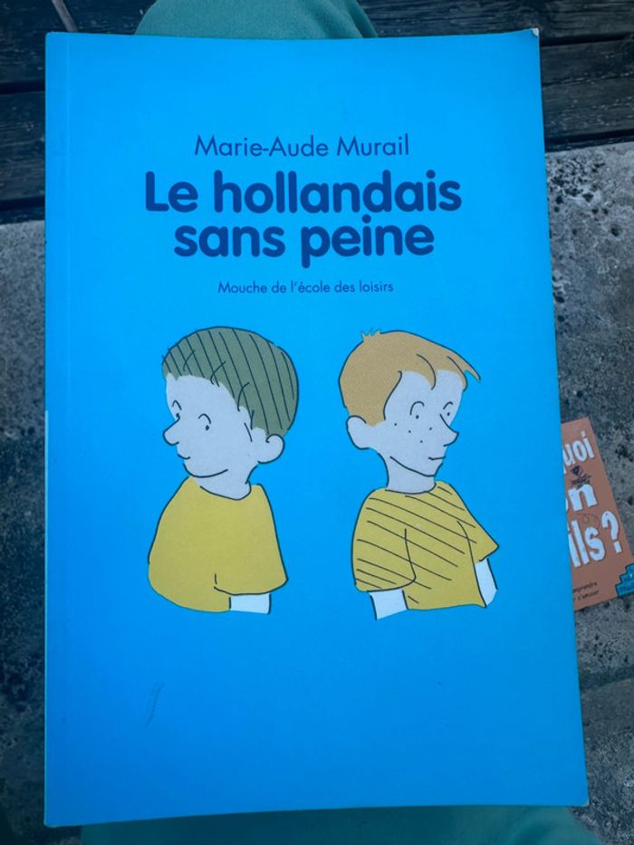 Livre Le Hollandais sans peine Marie-Aude Murail Mouche de l’école des loisirs